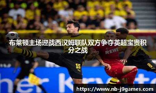 布莱顿主场迎战西汉姆联队双方争夺英超宝贵积分之战